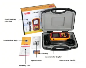 Portable anemometer
