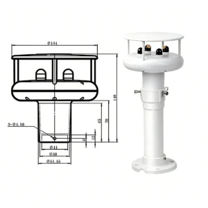 ULTRASONIC WIND SPEED & DIRECTION SENSOR