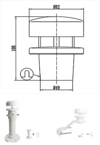 ULTRASONIC WIND SPEED & DIRECTION SENSOR