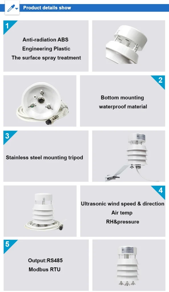 Operating Principles of Ultrasonic Sensors in Weather Stations