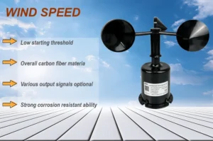 anemometer to measure wind speed