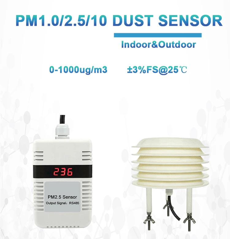 PM2.5 PM10 Dust Sensor