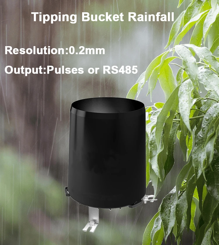Tipping bucket rain gauge sensor