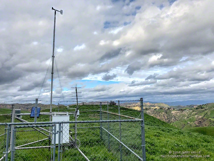 What is a remote weather station?