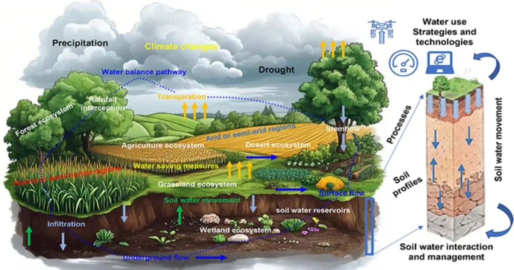 Gravitational Water and Its Effects on Plants