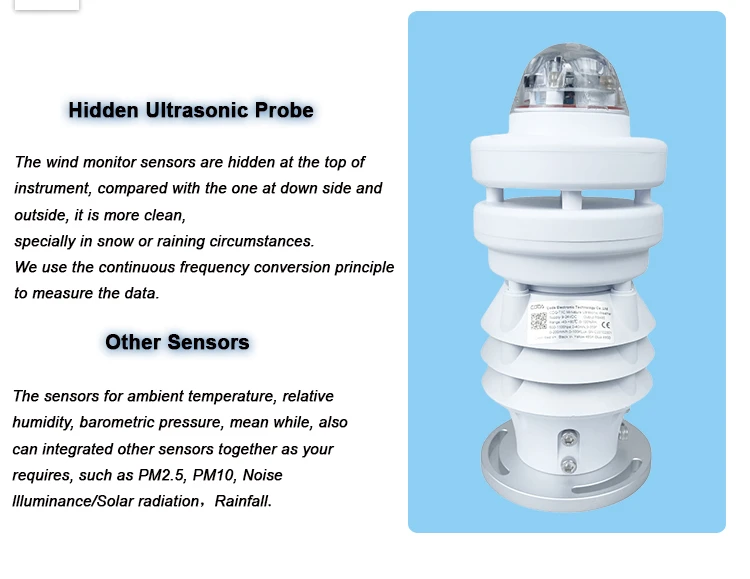 Distinctive Features of Ultrasonic Weather Stations