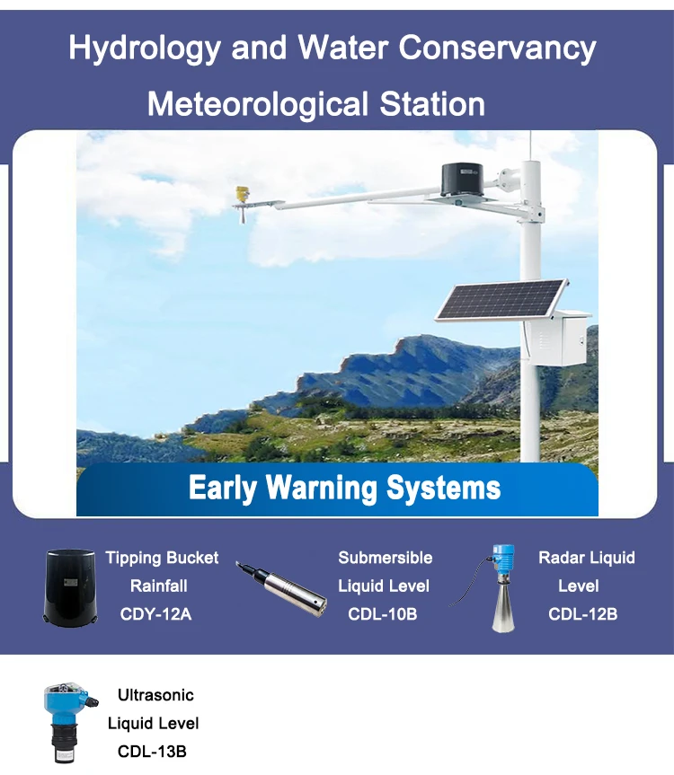 Outdoor Rainfall Monitoring Station