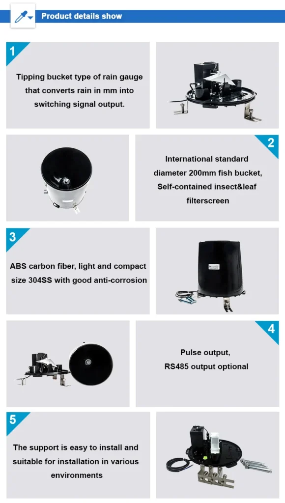 Key Advantages of the Tipping Bucket Rain Gauge