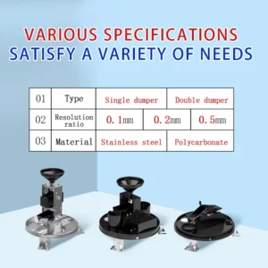 Variations between 0.2mm, 0.1mm, and 0.5mm tipping bucket rain gauges.