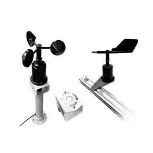 What device measures wind speed and direction?